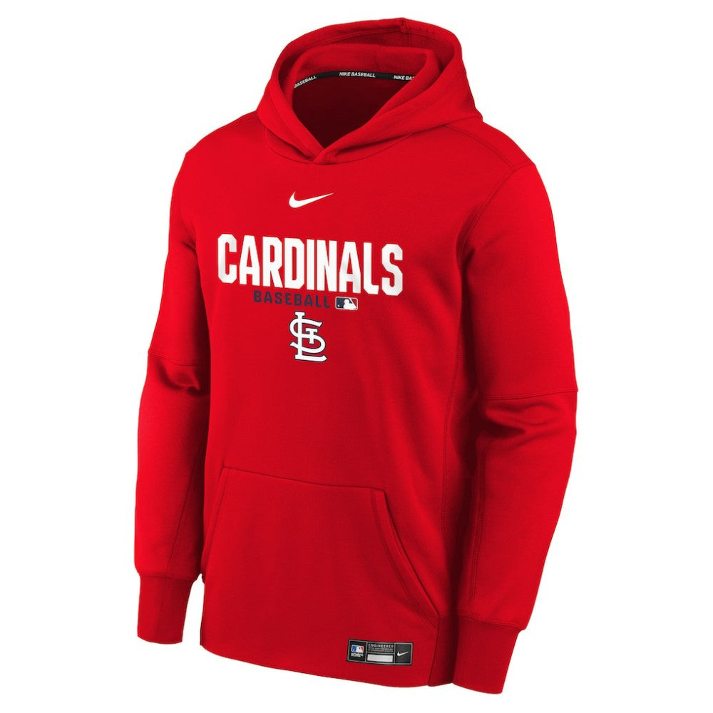 St. Louis Cardinals Nike Youth Authentic Collection Therma-FIT Hoodie - MLB