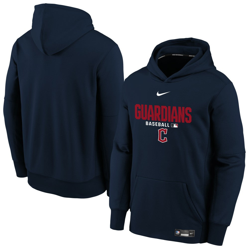 Cleveland Guardians Nike Youth Authentic Collection Therma-FIT Hoodie - MLB