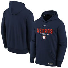 Houston Astros Nike Youth Authentic Collection Therma-FIT Hoodie - MLB