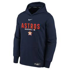 Houston Astros Nike Youth Authentic Collection Therma-FIT Hoodie - MLB