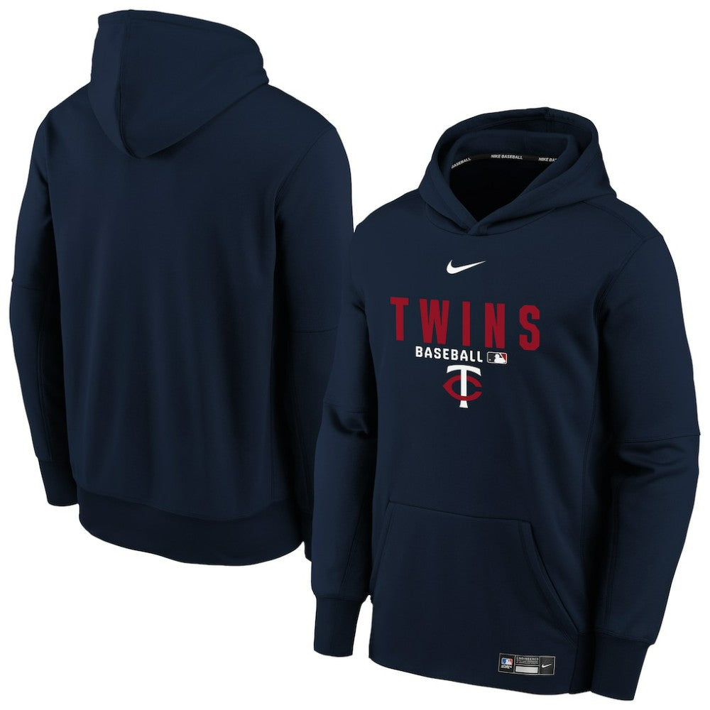 Minnesota Twins Nike Youth Authentic Collection Therma-FIT Hoodie - MLB