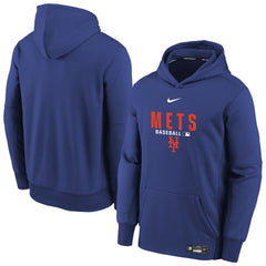 New York Mets Nike Youth Authentic Collection Therma-FIT Hoodie - MLB