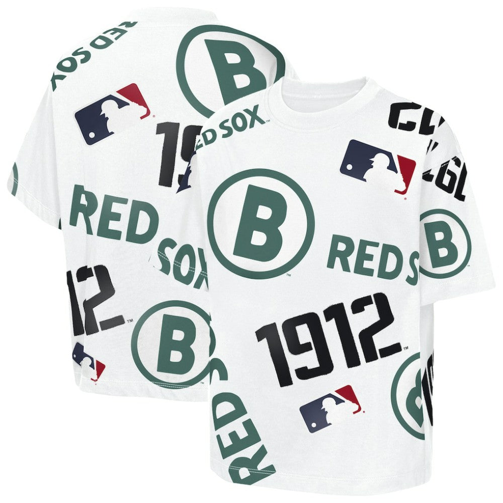 Boston Red Sox Outerstuff Youth Circus Catch T-Shirt - MLB