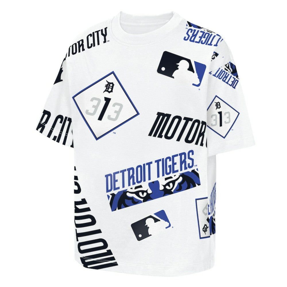 Detroit Tigers Outerstuff Youth Circus Catch T-Shirt - MLB
