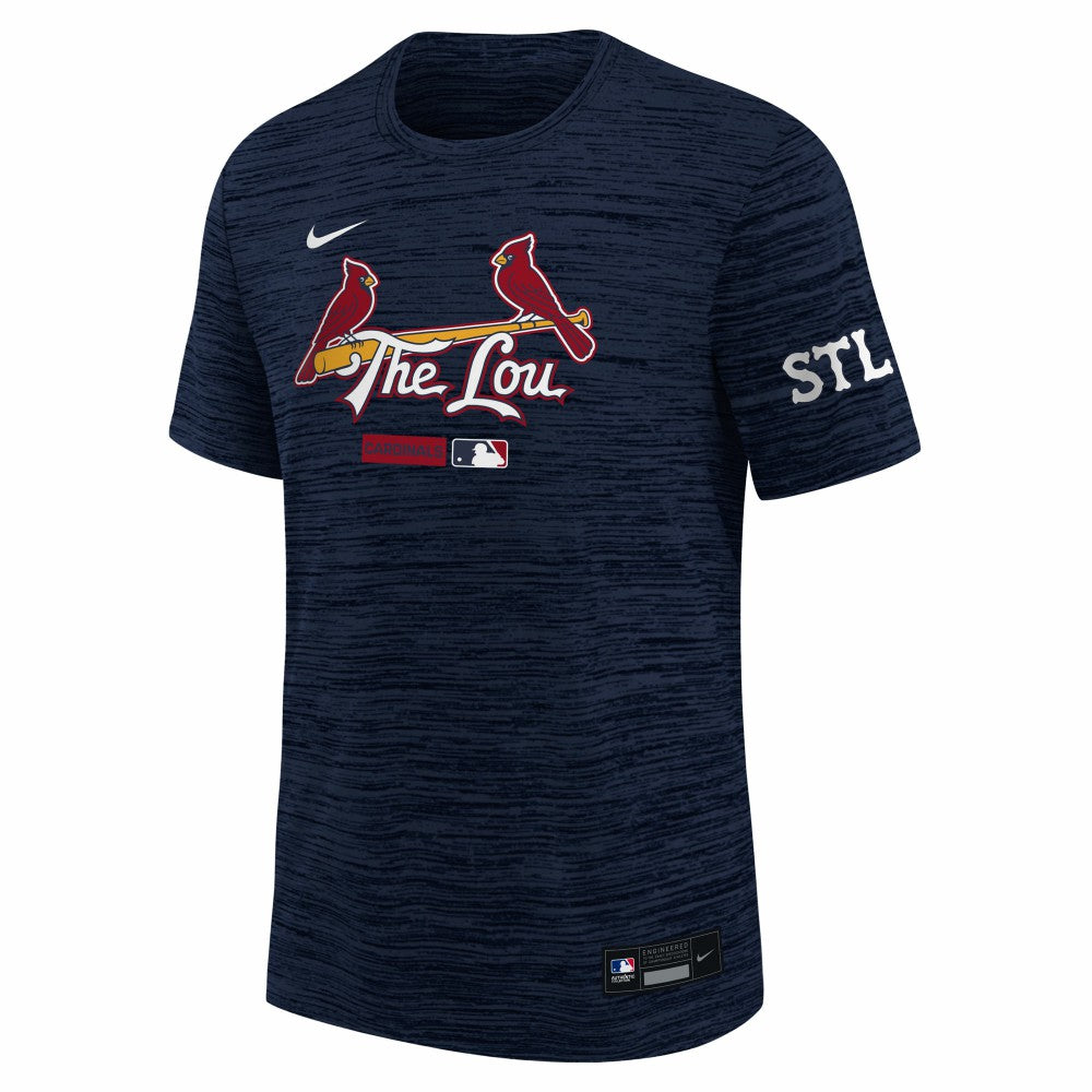 St. Louis Cardinals Nike Youth City Connect Authentic Collection Velocity Dri-FIT T-Shirt - MLB