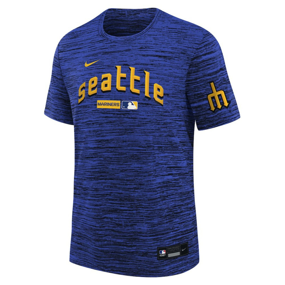 Seattle Mariners Nike Youth City Connect Authentic Collection Velocity Dri-FIT T-Shirt - MLB