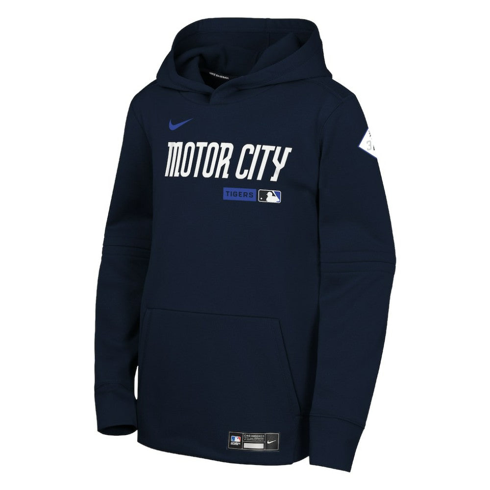 Detroit Tigers Nike Youth Authentic Collection City Connect Therma-FIT Hoodie - MLB