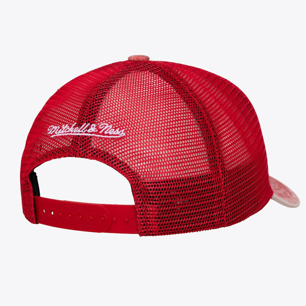 Chicago Bulls Gameday Snow Wash Adjustable Trucker Hat Red - NBA