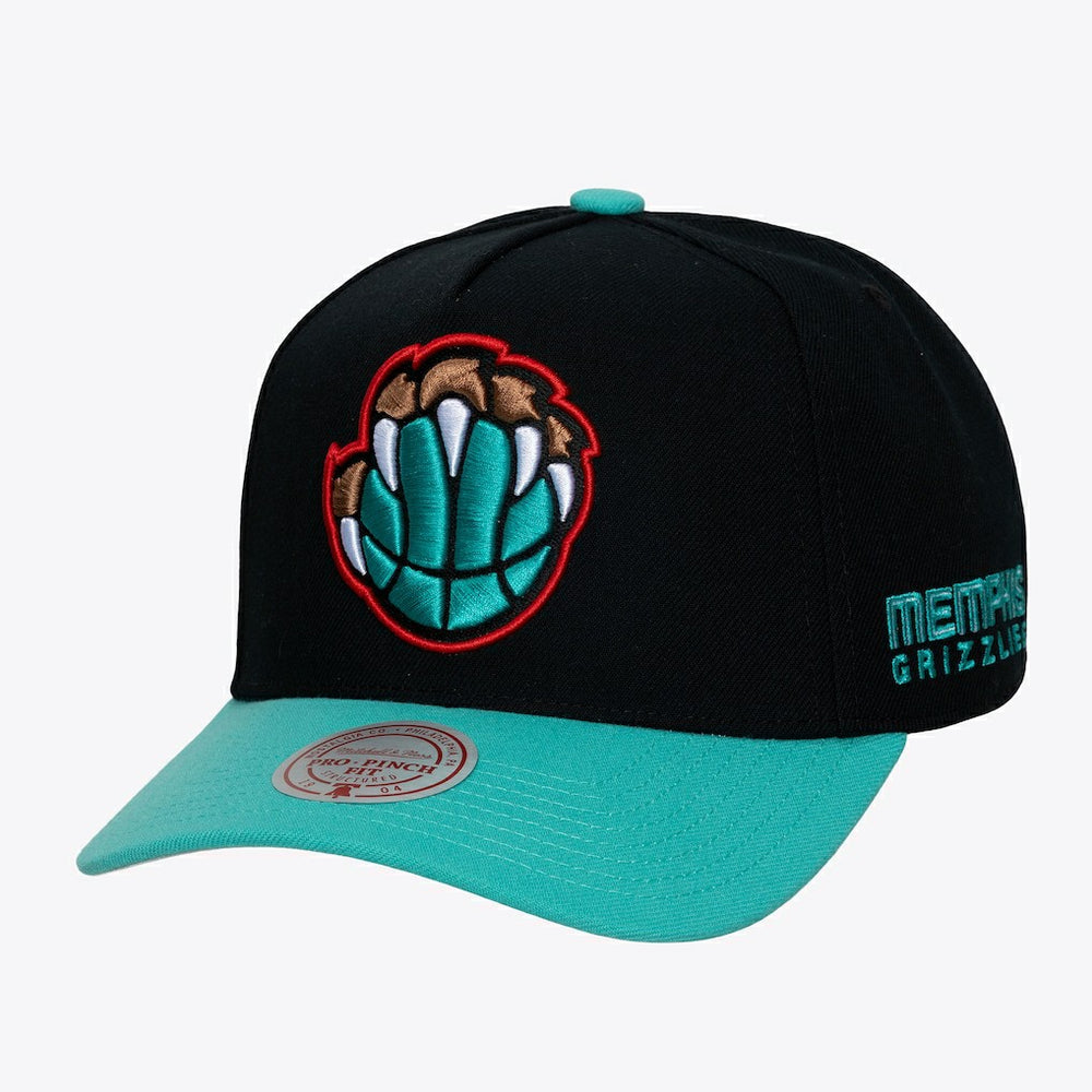 Memphis Grizzlies Hardwood Classics Legendary Away Pro-Pinch Adjustable Hat Black - NBA