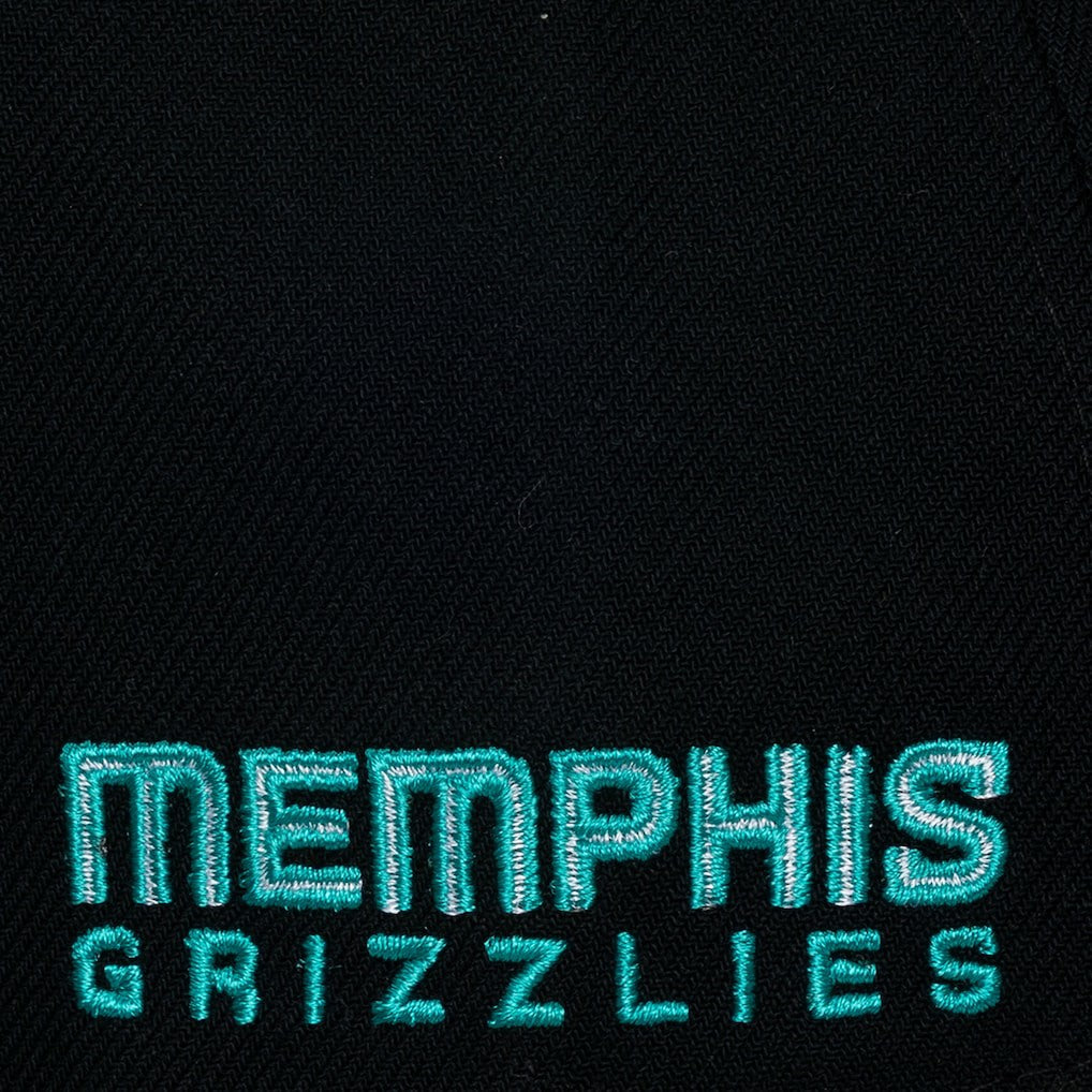 Memphis Grizzlies Hardwood Classics Legendary Away Pro-Pinch Adjustable Hat Black - NBA