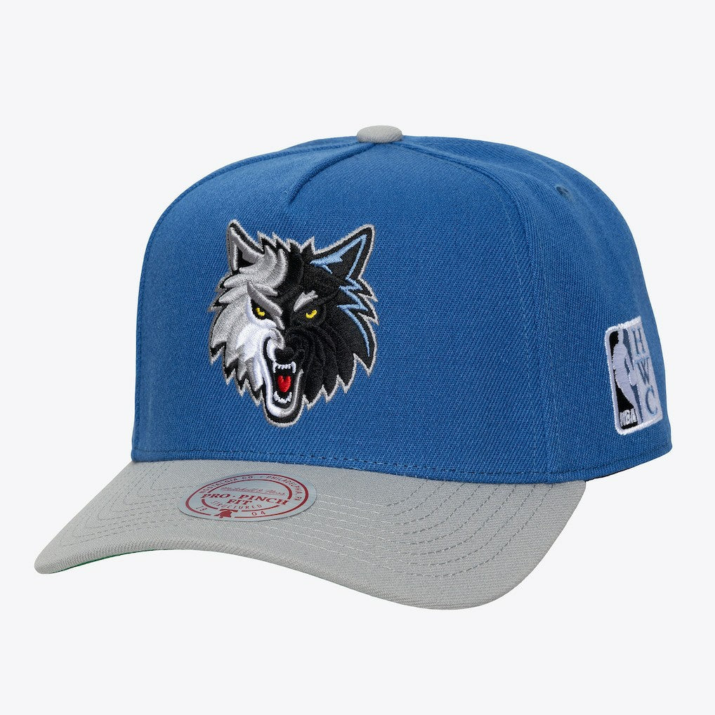 Minnesota Timberwolves Hardwood Classics Legendary Away Pro-Pinch Adjustable Hat Blue - NBA