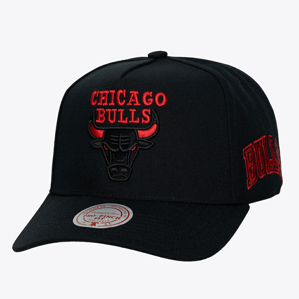 Chicago Bulls Hardwood Classics Legendary Away Pro-Pinch Adjustable Hat Black - NBA