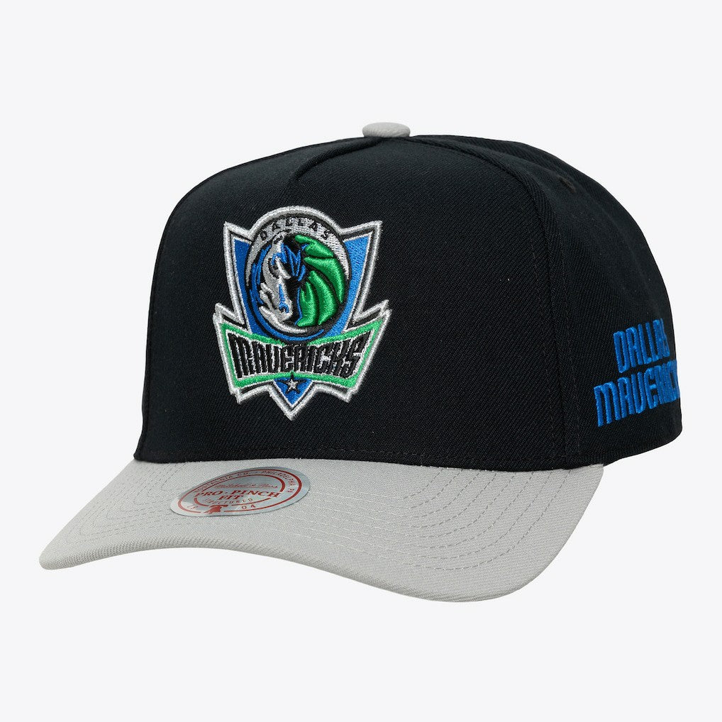 Dallas Mavericks Hardwood Classics Legendary Away Pro-Pinch Adjustable Hat Black - NBA