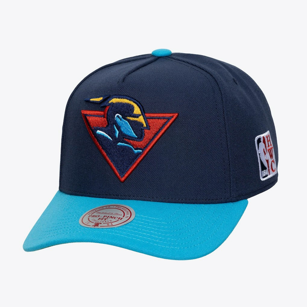 Golden State Warriors Hardwood Classics Legendary Away Pro-Pinch Adjustable Hat Navy - NBA