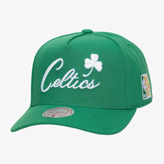 Boston Celtics Legendary Home Pro Pinch Snapback Hat Kelly Green - NBA