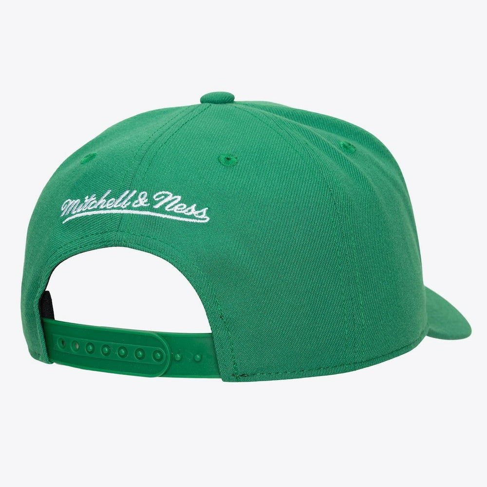 Boston Celtics Legendary Home Pro Pinch Snapback Hat Kelly Green - NBA