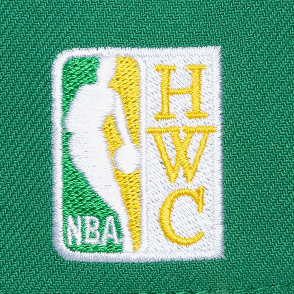 Boston Celtics Legendary Home Pro Pinch Snapback Hat Kelly Green - NBA