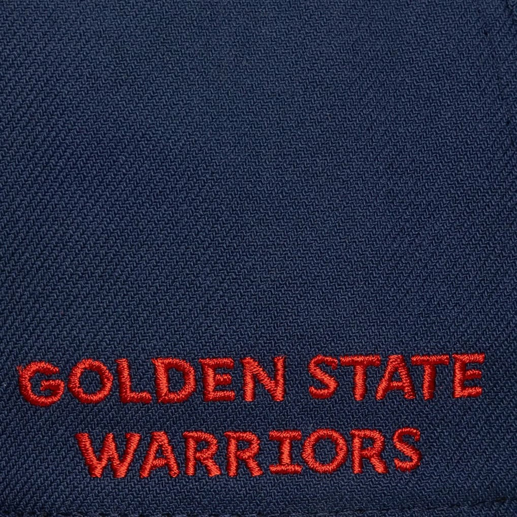 Golden State Warriors Legendary Home Pro Pinch Snapback Hat Navy - NBA