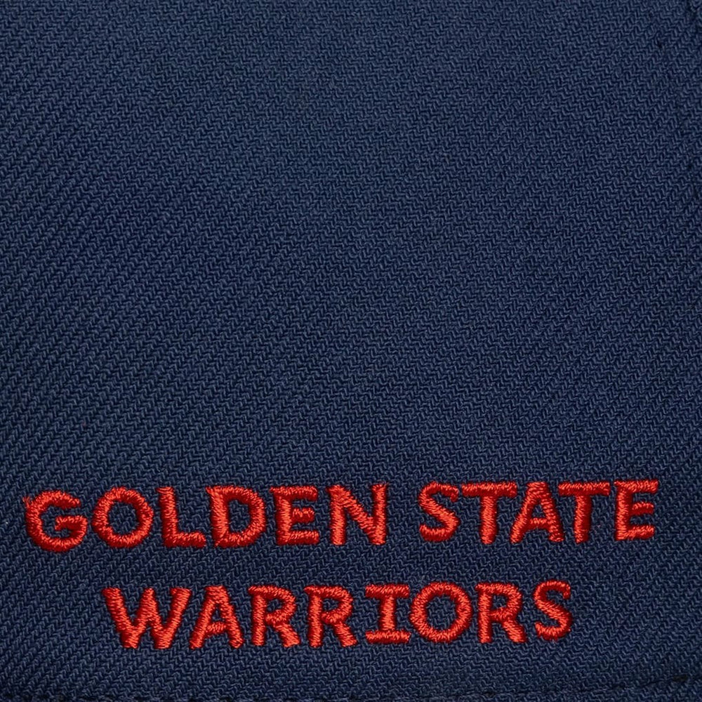 Golden State Warriors Legendary Home Pro Pinch Snapback Hat Navy - NBA