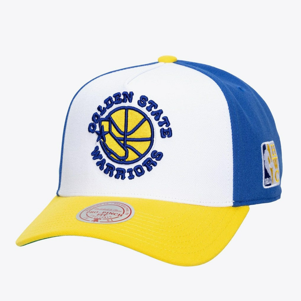 Golden State Warriors Legendary Home Pro Pinch Snapback Hat White - NBA