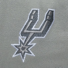 San Antonio Spurs Thunderstorm Head Coach Pro Crown Snapback Hat Gray - NBA