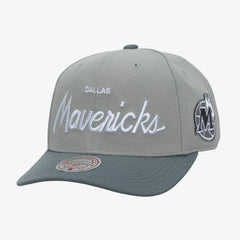 Dallas Mavericks Thunderstorm Head Coach Pro Crown Snapback Hat Gray - NBA