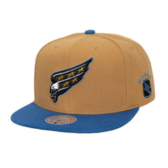 Washington Capitals Mitchell & Ness Legendary Away Snapback Hat - Gold - NHL