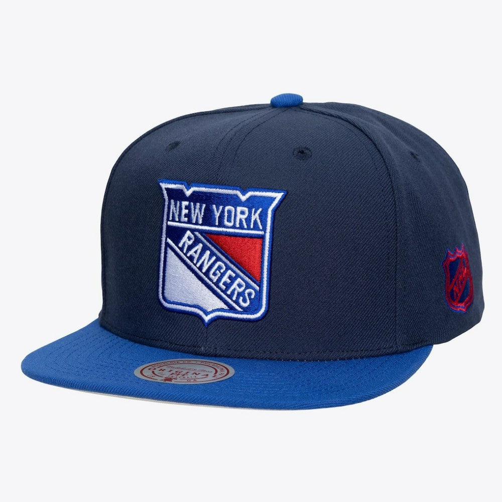 New York Rangers Mitchell & Ness Legendary Home Snapback Hat - Navy - NHL