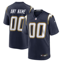 Los Angeles Chargers Alternate Super Chargers Game Custom Jersey Navy | Nike for Sale