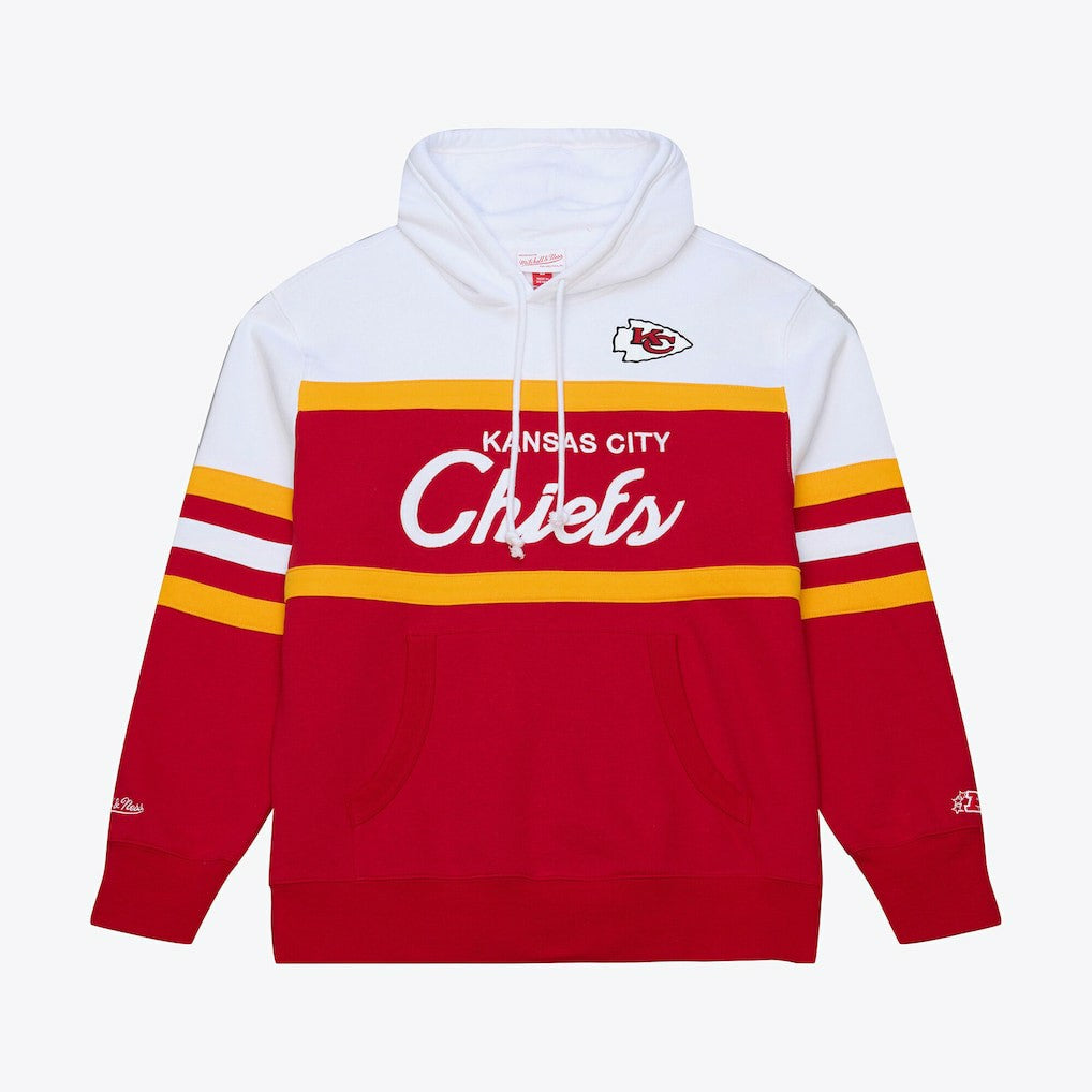 Kansas City Chiefs Head Coach Hoodie Red | Mitchell & Ness