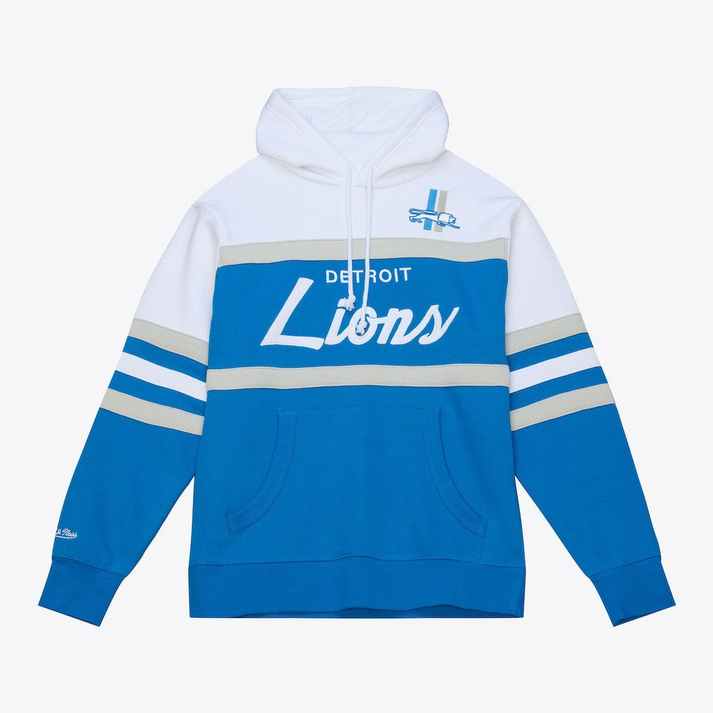 Detroit Lions Head Coach Hoodie Blue | Mitchell & Ness