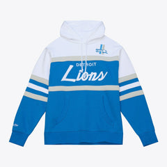 Detroit Lions Head Coach Hoodie Blue | Mitchell & Ness