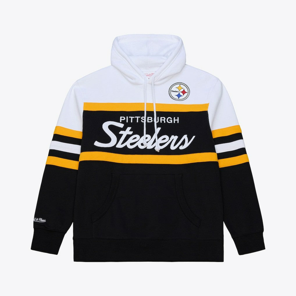 Pittsburgh Steelers Head Coach Hoodie Black | Mitchell & Ness