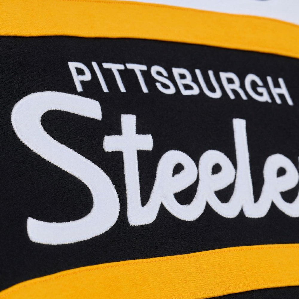 Pittsburgh Steelers Head Coach Hoodie Black | Mitchell & Ness