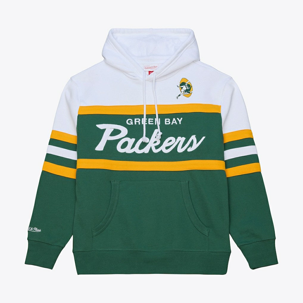 Green Bay Packers Head Coach Hoodie Green | Mitchell & Ness
