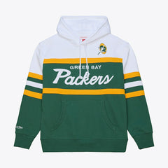 Green Bay Packers Head Coach Hoodie Green | Mitchell & Ness
