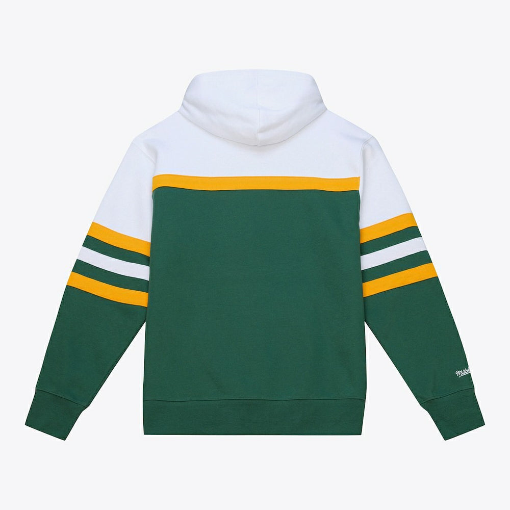 Green Bay Packers Head Coach Hoodie Green | Mitchell & Ness
