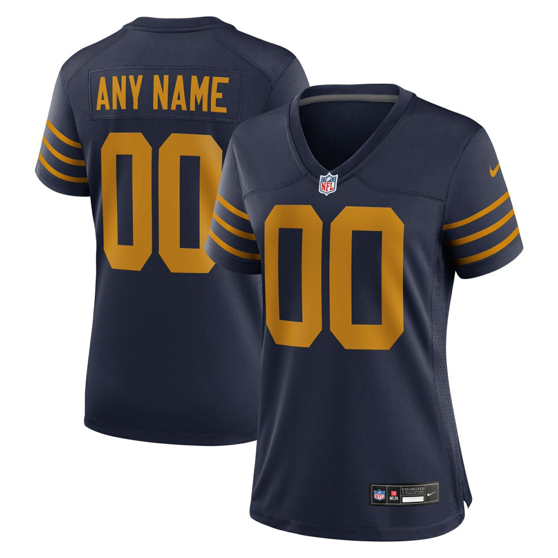 Green Bay Packers Women's The 1923 Classic Game Custom Jersey Navy | Nike for Sale