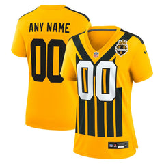 Pittsburgh Steelers Women's Alternate 1933 Throwback Game Custom Jersey Gold | Nike for Sale