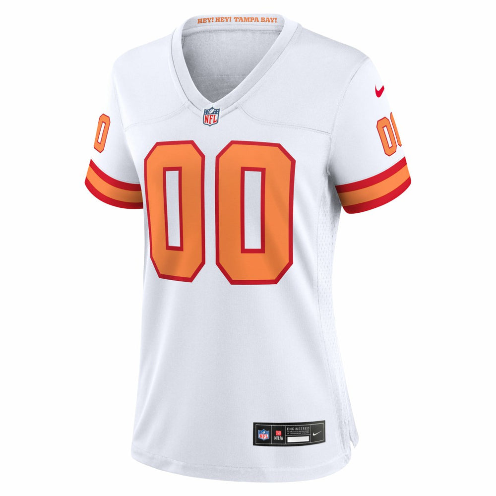 76 Tampa Bay Buccaneers Women's 50th Season Custom Game Jersey White | Nike for Sale