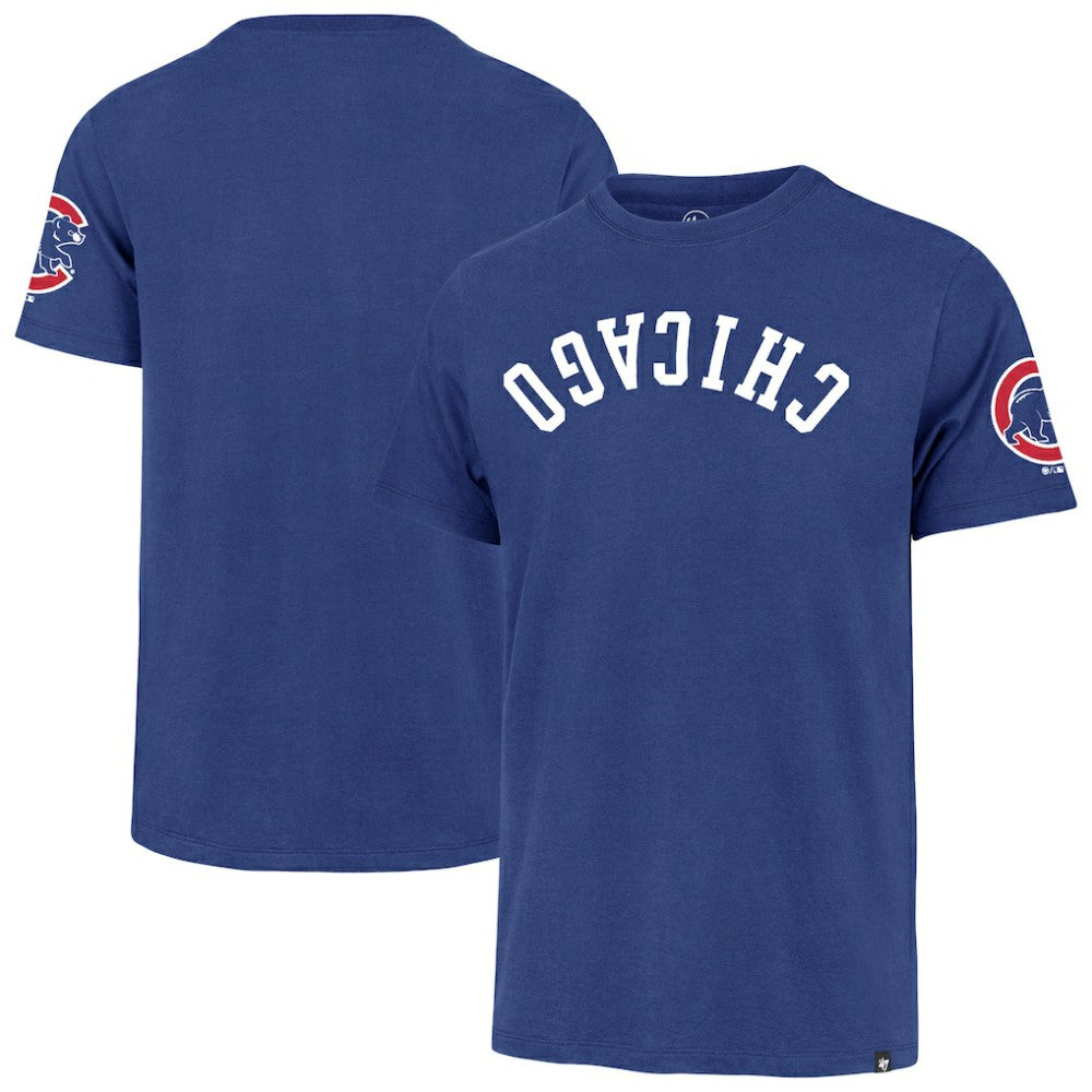 Chicago Cubs '47 Upside Down Two-Peat Franklin T-Shirt - MLB