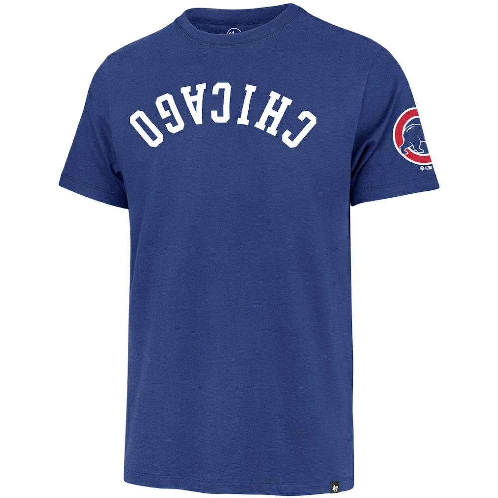 Chicago Cubs '47 Upside Down Two-Peat Franklin T-Shirt - MLB