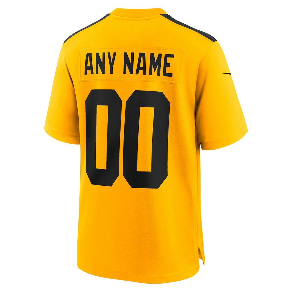 Pittsburgh Steelers Youth Alternate 1933 Throwback Game Custom Jersey Gold | Nike for Sale