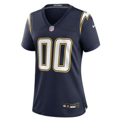 Los Angeles Chargers Women's Alternate Super Chargers Game Custom Jersey Navy | Nike for Sale