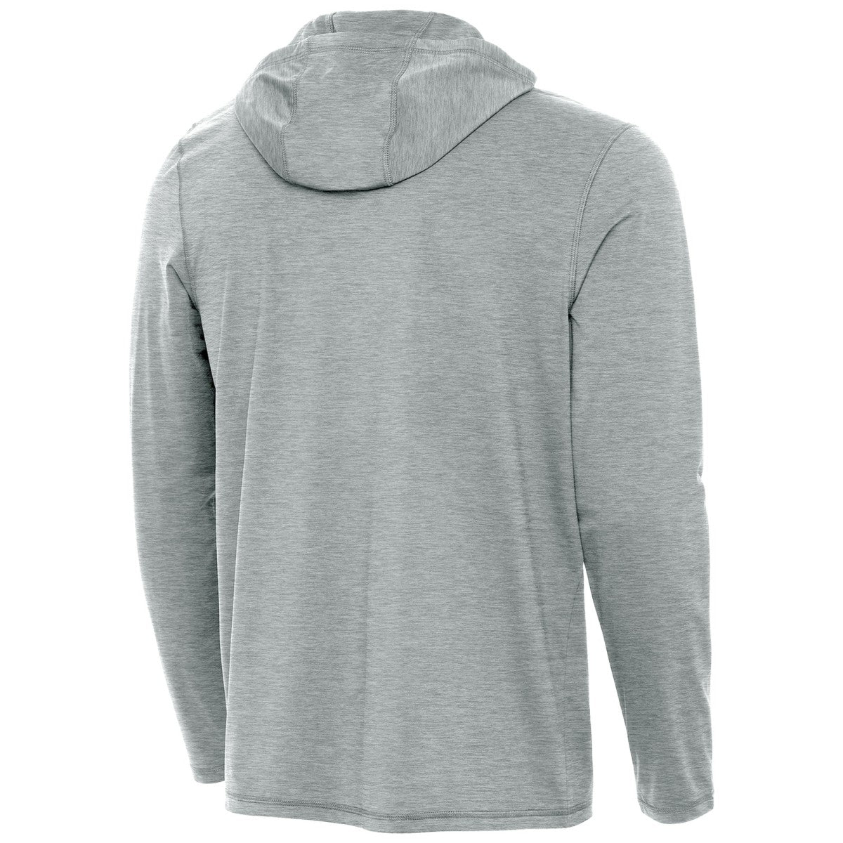 Oklahoma City Thunder Antigua 2025 NBA Finals Champions Tidy Quarter-Zip Hoodie Heather Gray - NBA