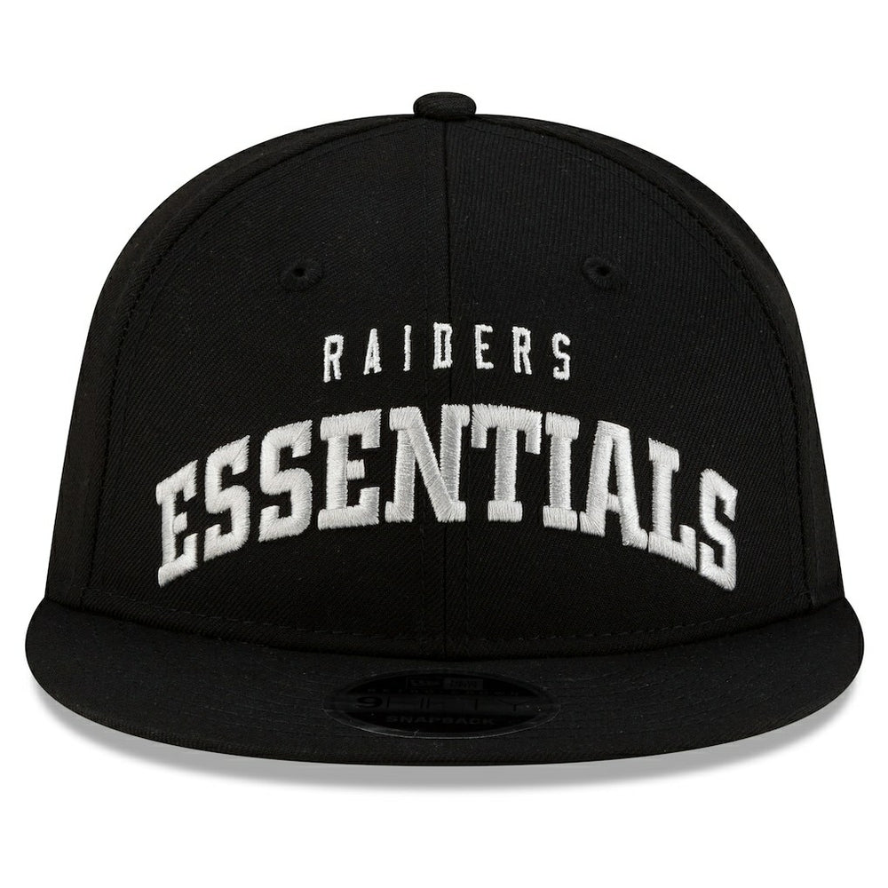 Las Vegas Raiders New Era x Fear of God x NFL 9FIFTY Snapback Hat Black | NFL