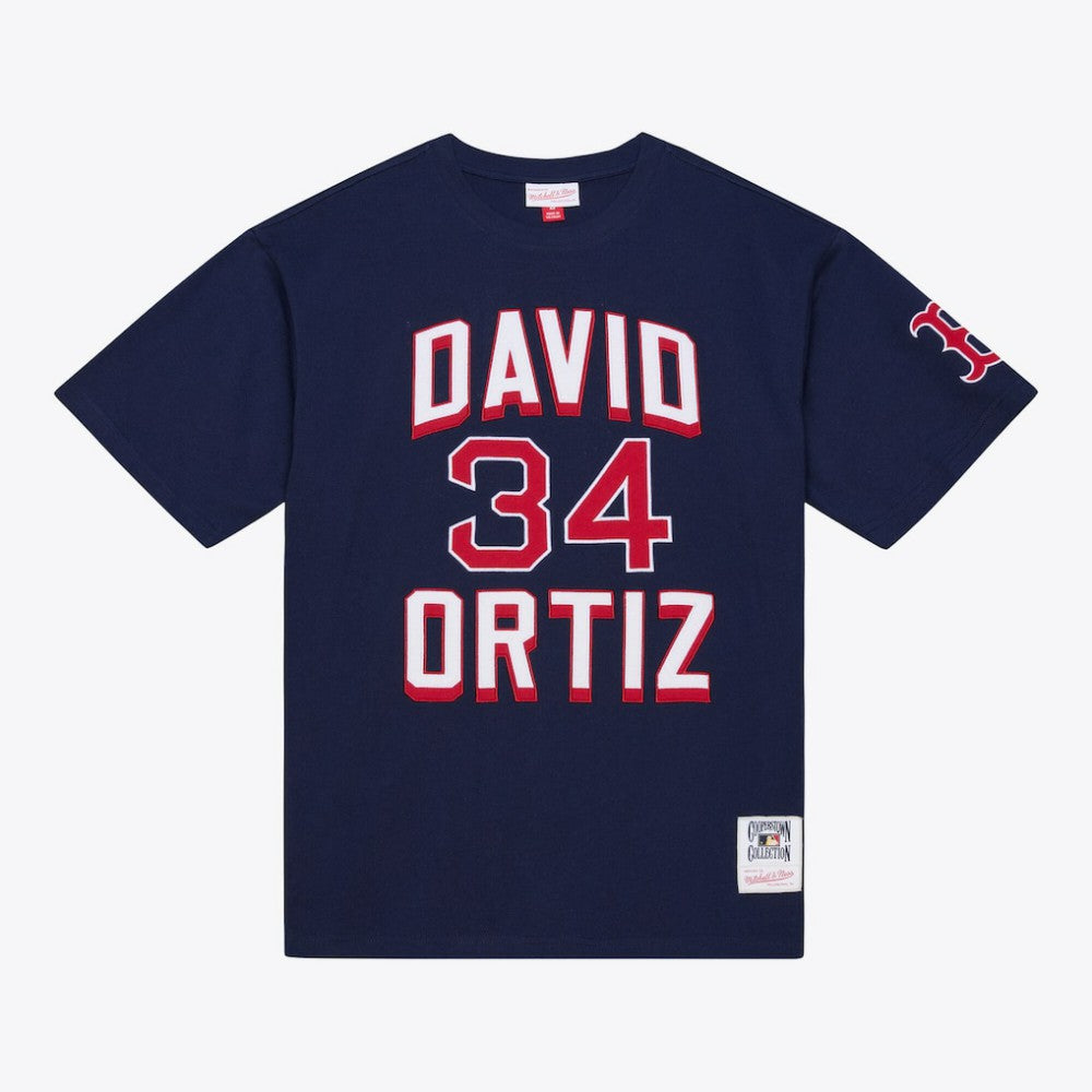 David Ortiz Boston Red Sox Mitchell & Ness Player Collection Premium T-Shirt - MLB