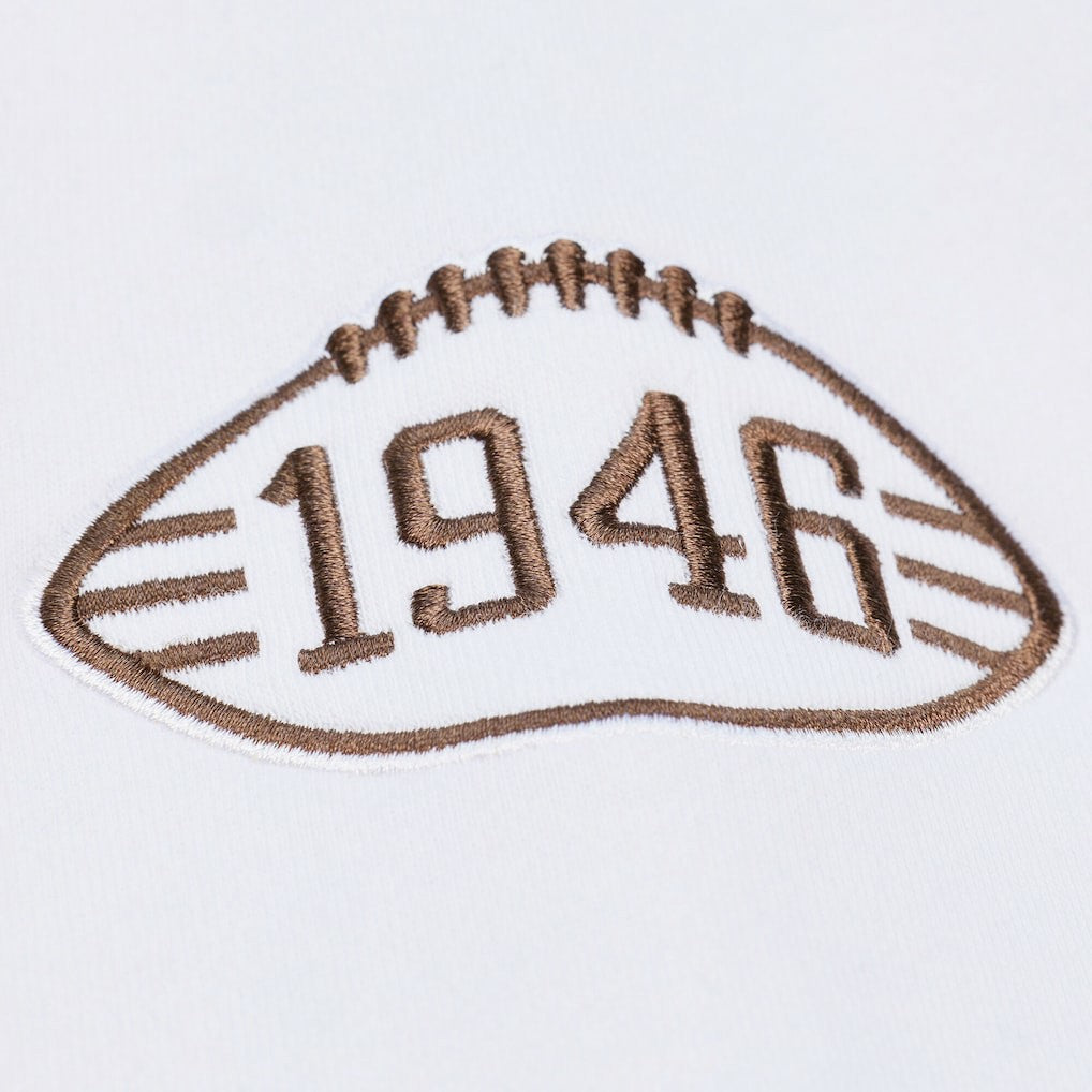 Cleveland Browns Arctic Fleece Sweatshirt White | Mitchell & Ness