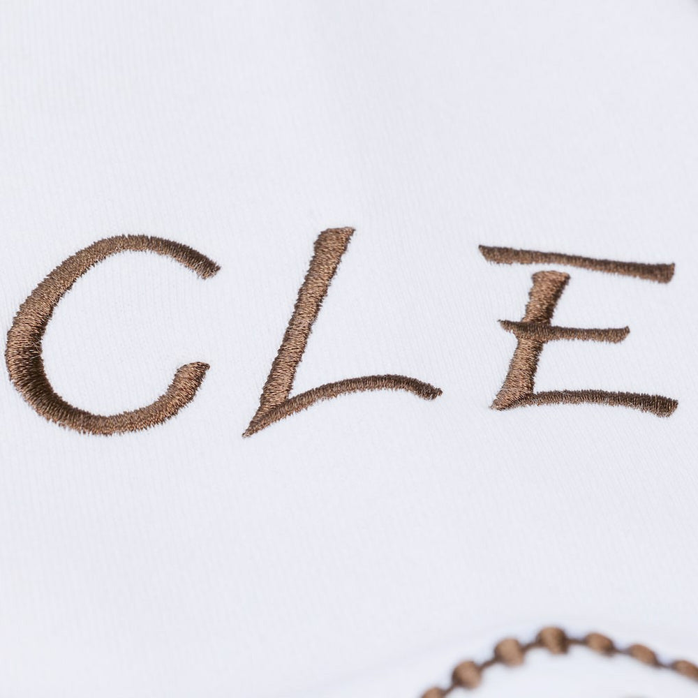 Cleveland Browns Arctic Fleece Sweatshirt White | Mitchell & Ness