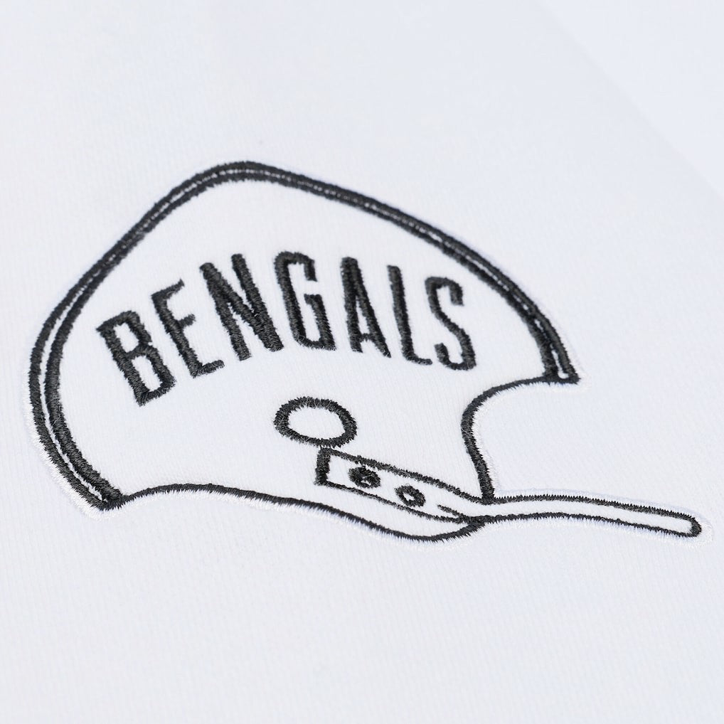 Cincinnati Bengals Arctic Fleece Sweatshirt White | Mitchell & Ness
